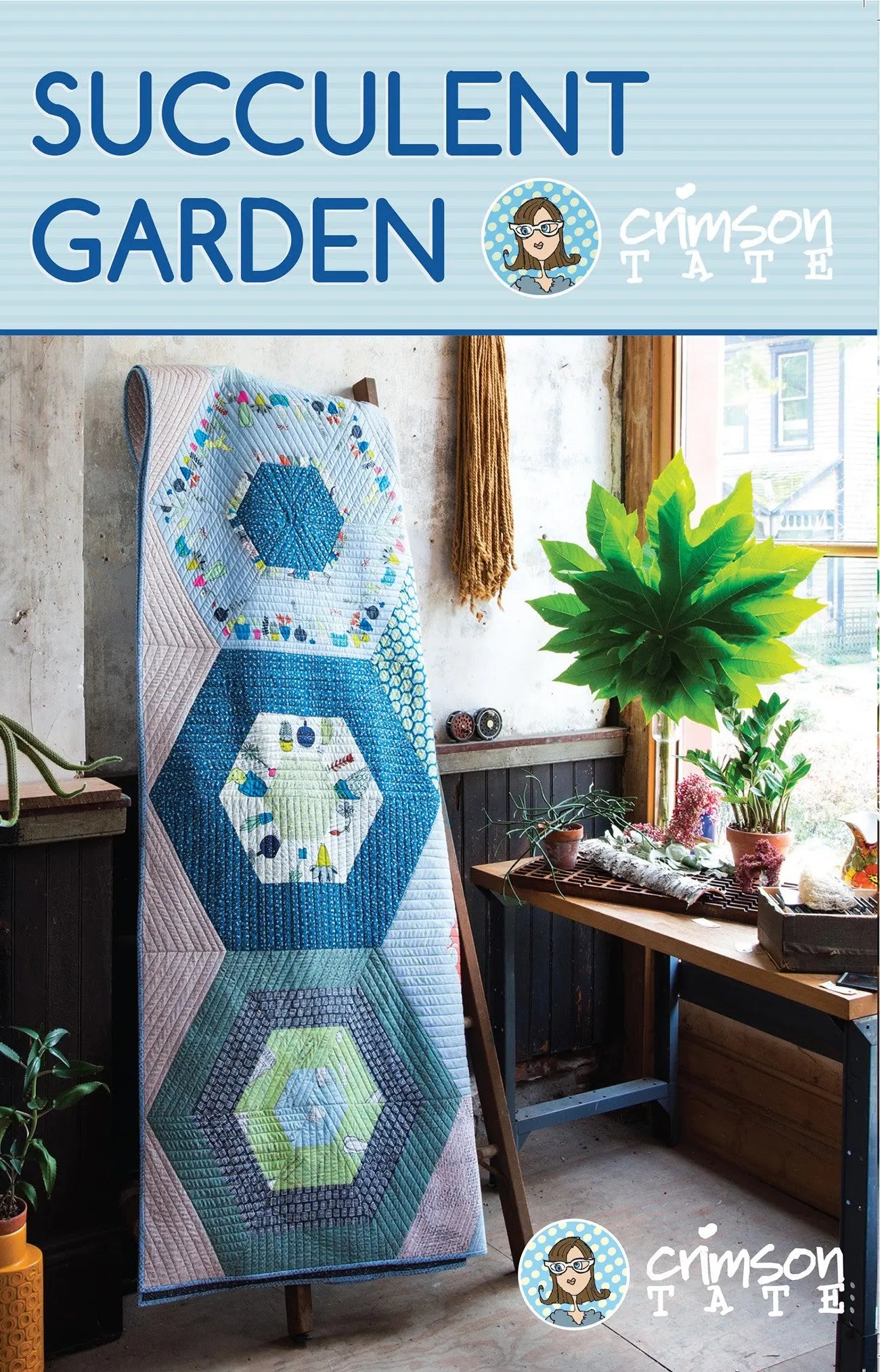 Succulent Garden Quilt - Linda's Electric Quilters