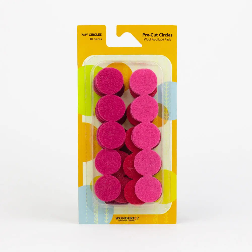 Sue Spargo Pre-cut Wool Circle Applique WonderFil USA