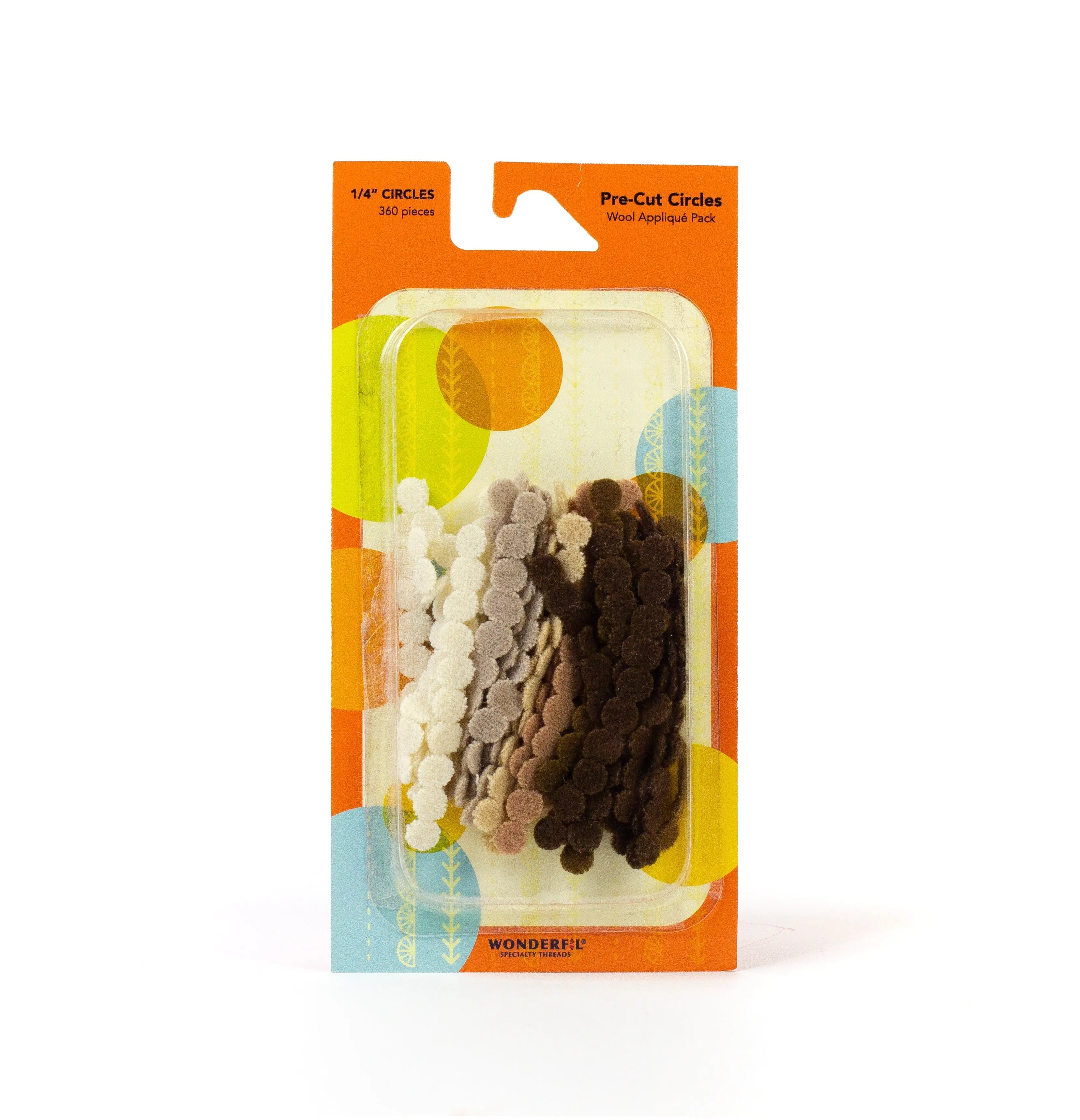 Sue Spargo Pre-cut Wool Circle Applique WonderFil USA