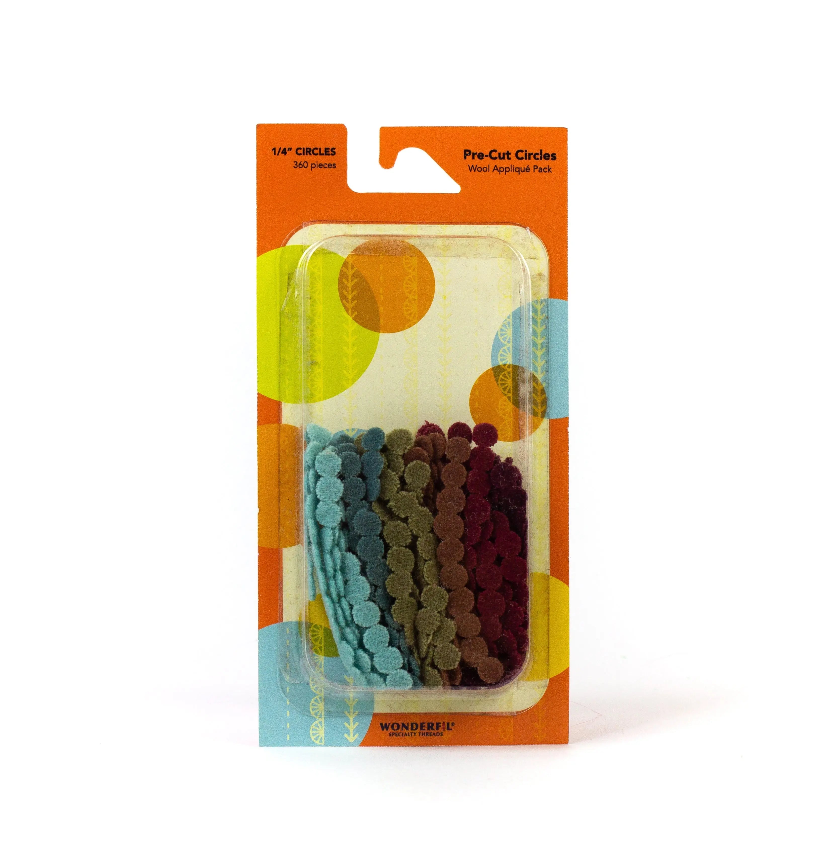 Sue Spargo Pre-cut Wool Circle Applique WonderFil USA