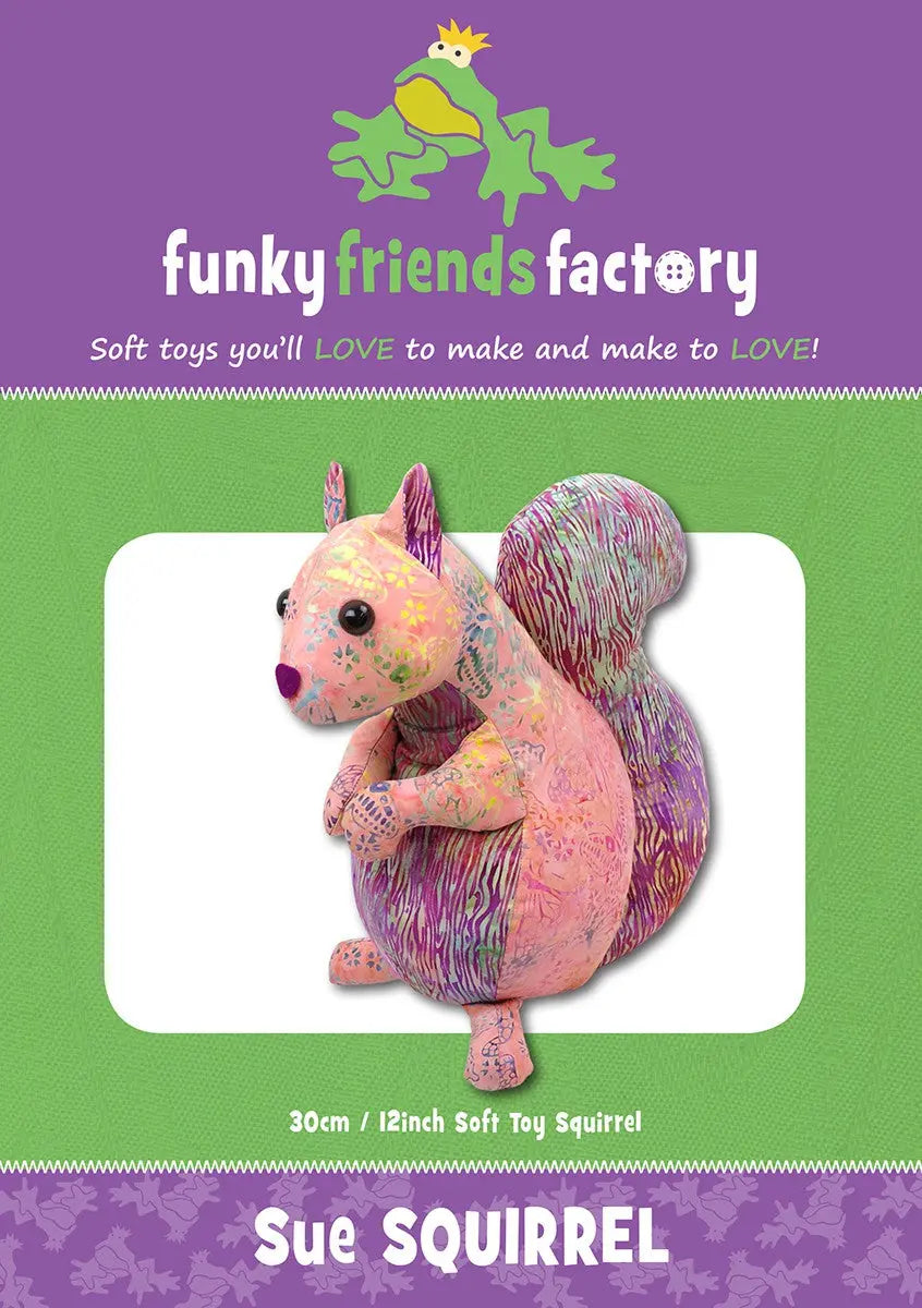 Sue the Squirrel - Linda's Electric Quilters