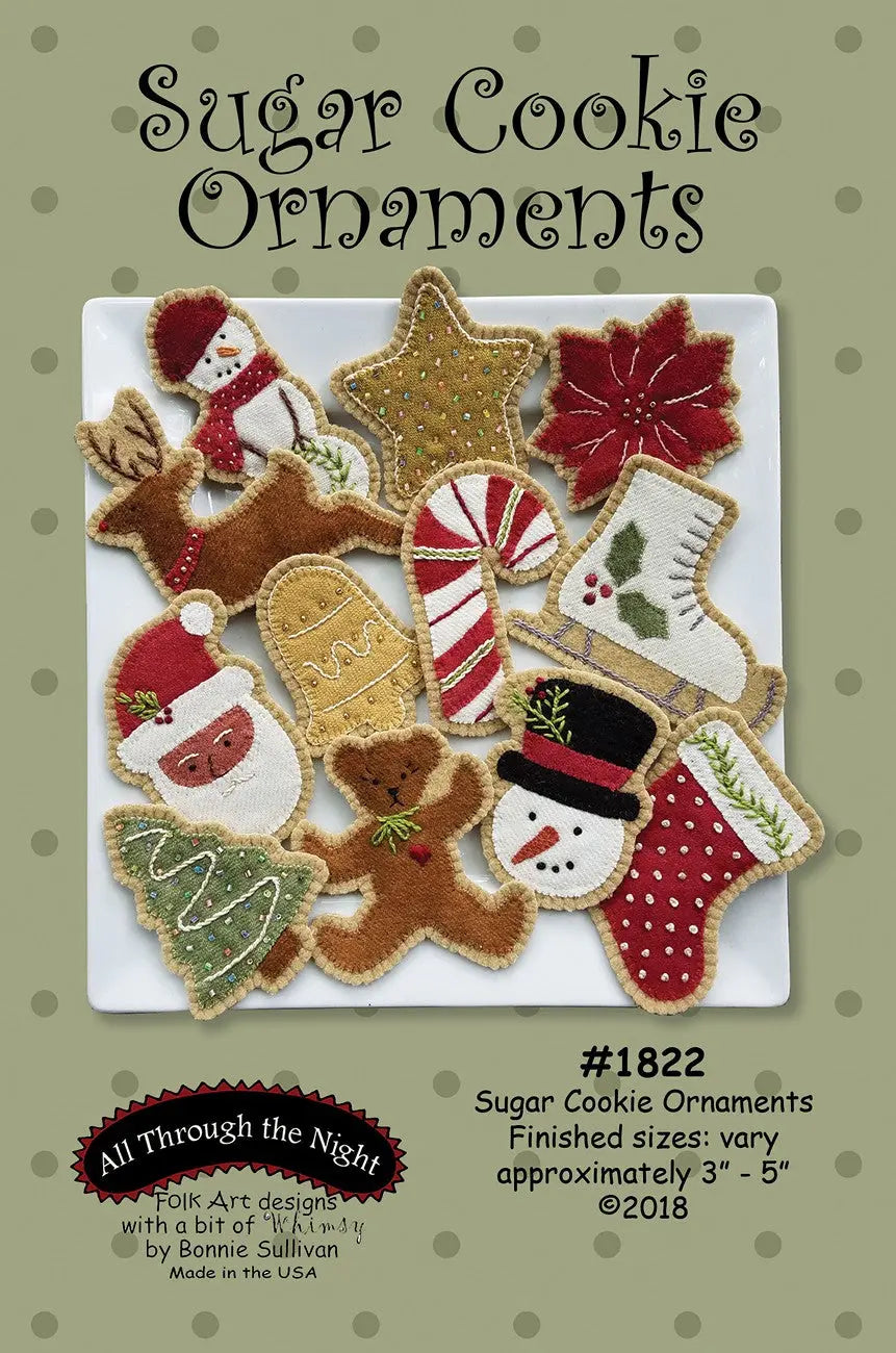 Sugar Cookie Ornaments - Linda's Electric Quilters