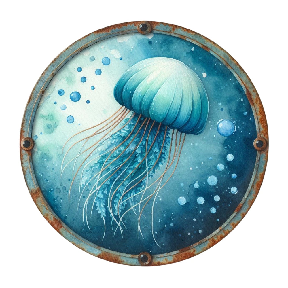 Summer Beach Round Fabric Panel 31