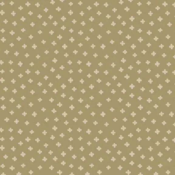 Summer House - Ditsy - Green 44" / 45" Fabric Per Yard The Fabric Company