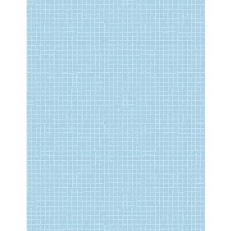 Summertime Daydream Grid Texture quilting fabric in light blue by Wilmington Prints, grid texture blender on blue cotton, sold by the yard