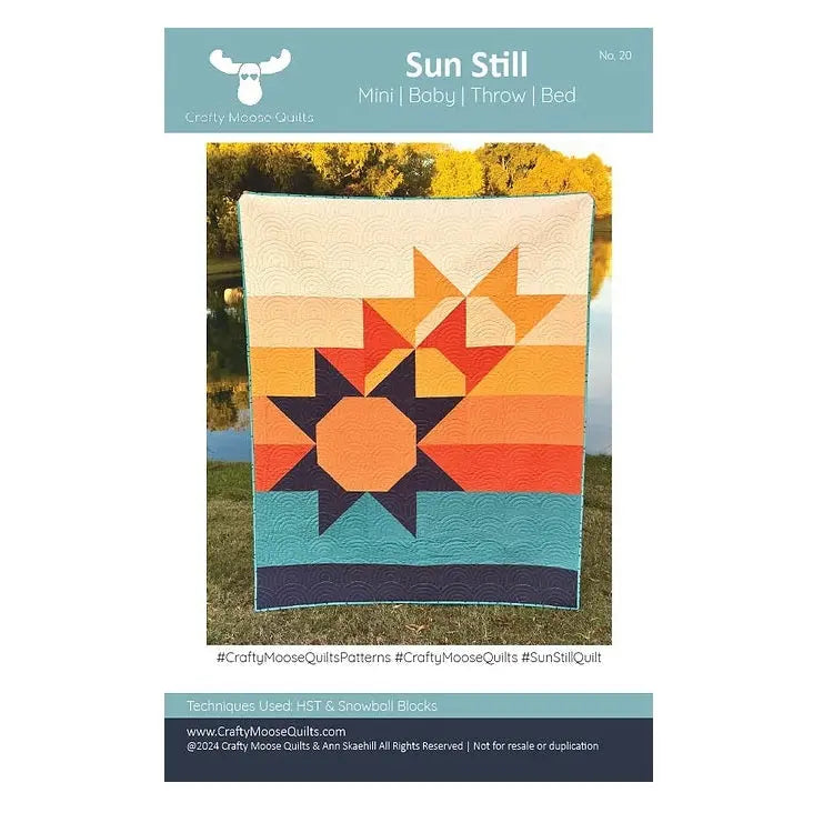 Sun Still Paper Booklets Pattern The Crafty Moose
