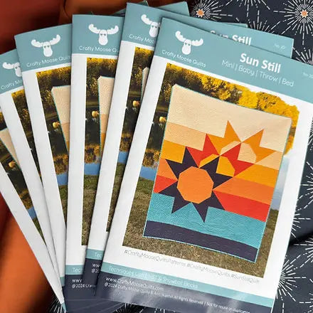 Sun Still Paper Booklets Pattern The Crafty Moose