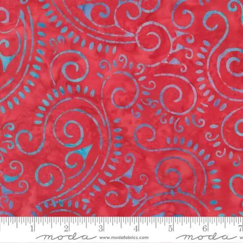 Sunburst Batiks Raspberry 4370-16 Cotton 44"/45" Fabric Per Yard Moda Fabrics & Supplies