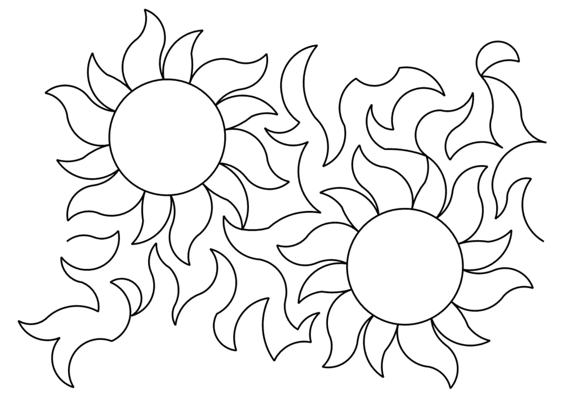 Sunrise E2E - Linda's Electric Quilters