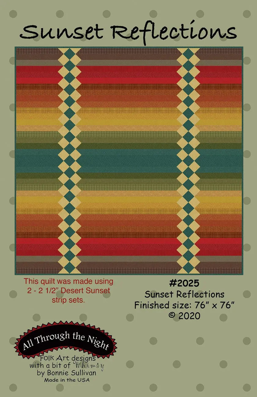 Sunset Reflections - Linda's Electric Quilters