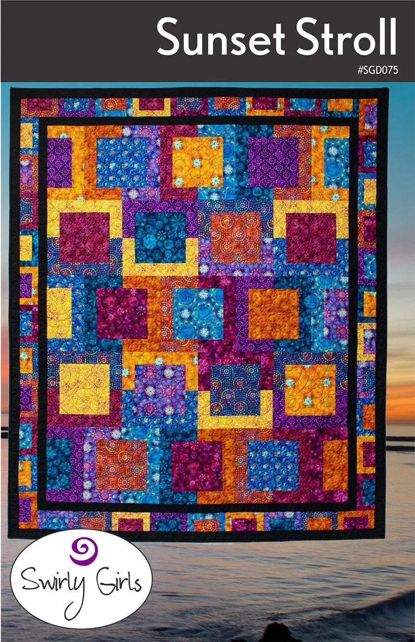 Sunset Stroll - Linda's Electric Quilters