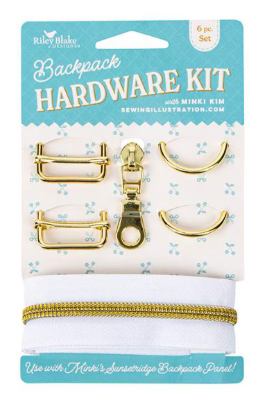 Riley Blake Sunsetridge backpack hardware kit