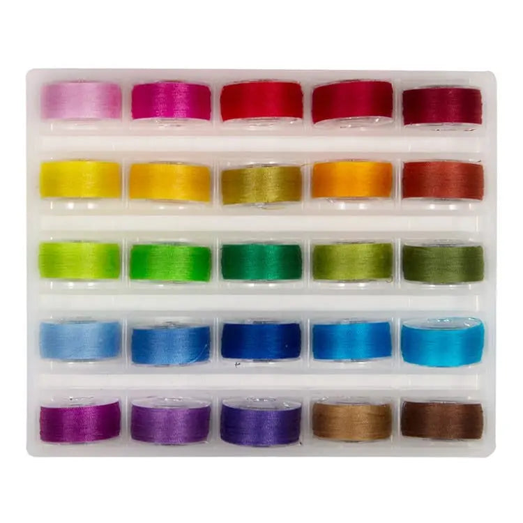 Super Bobs Cotton Bright Collection Prewound Bobbins - Class 15 - Linda's Electric Quilters