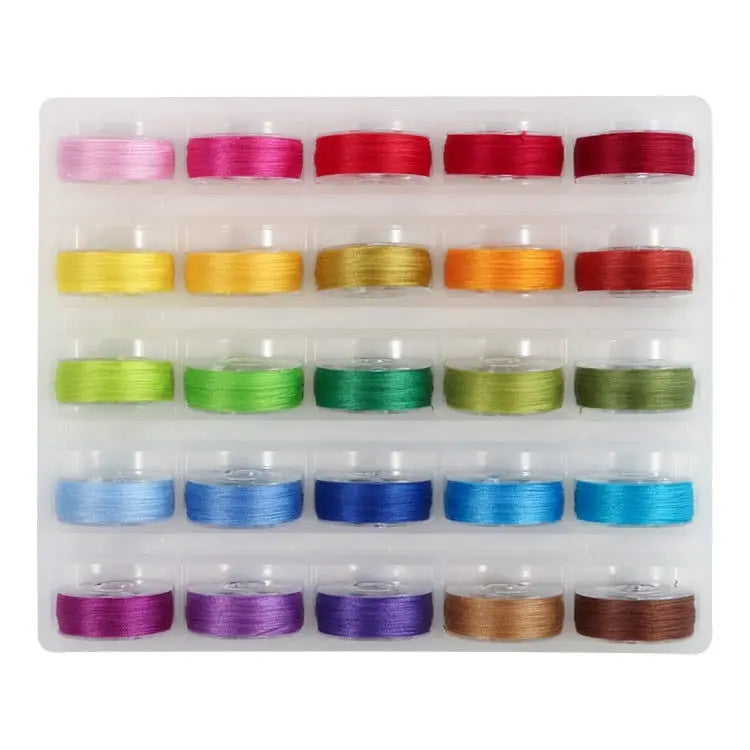 Super Bobs Cotton Bright Collection Prewound Bobbins - L Style - Linda's Electric Quilters