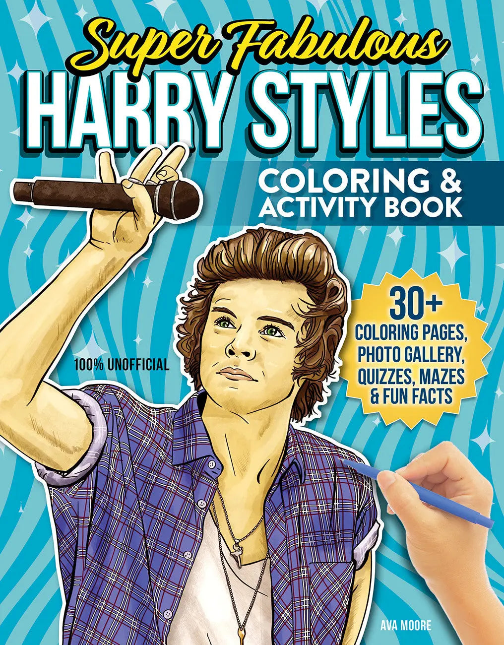 Super Fabulous Harry Styles Coloring & Activity Book Checker Distributor