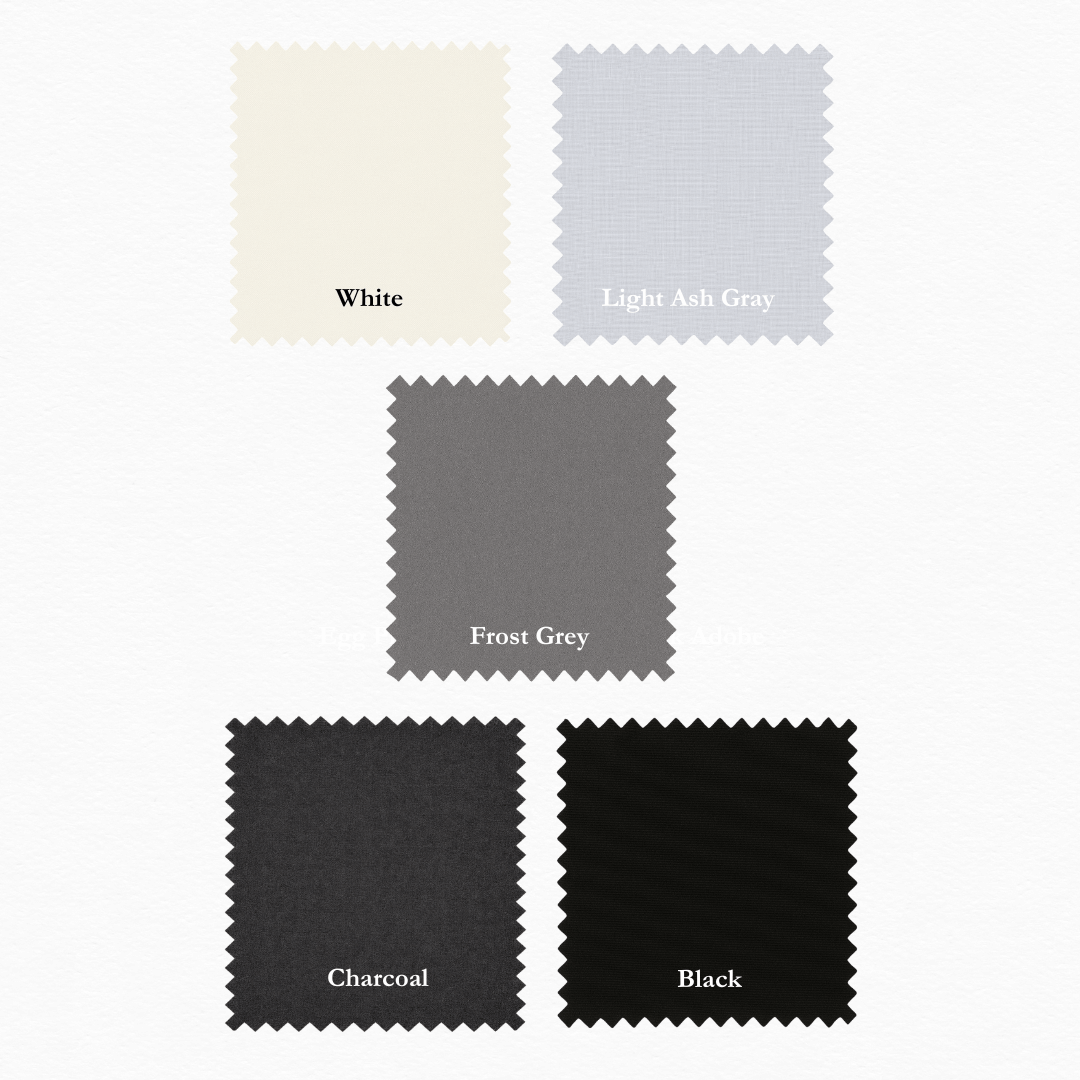 Supreme Solids - 2.5" Roll - Black/White/Grey (20 cuts)