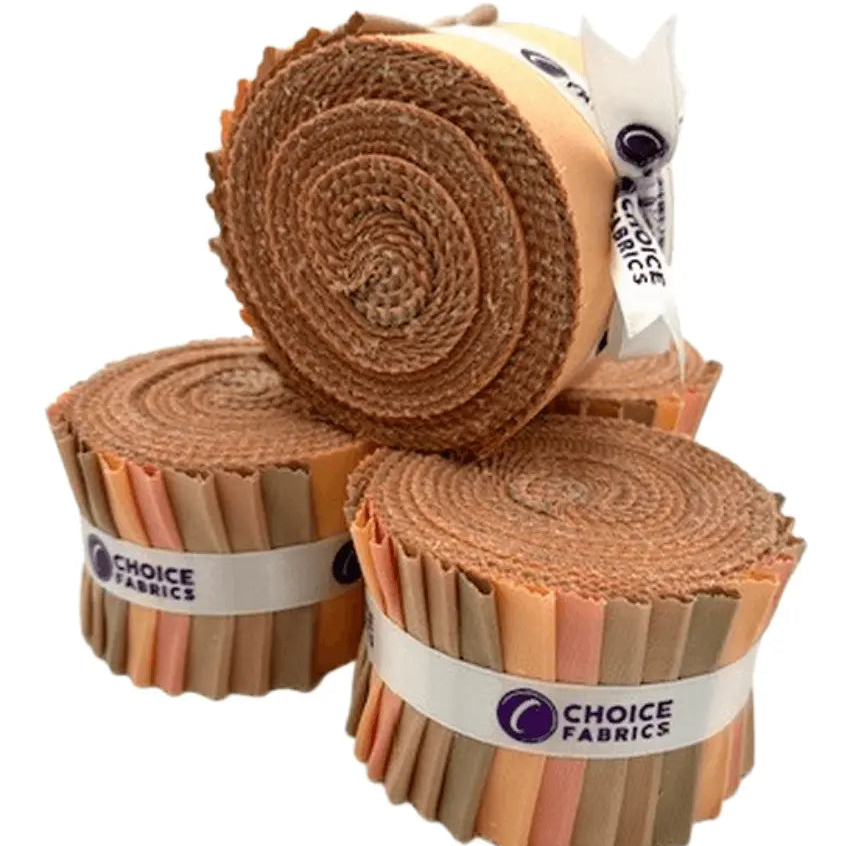 Peach Supreme Solids - 2.5" Roll - Peach Fuzz (20 cuts)