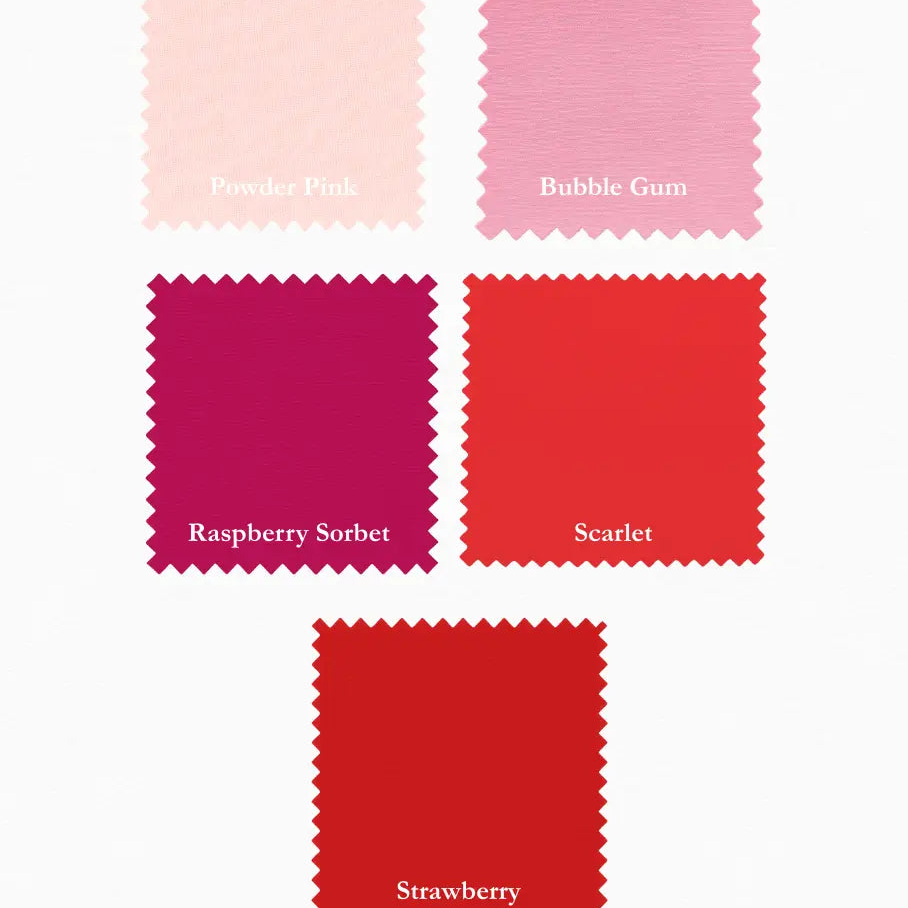 Pink Supreme Solids - Fat Quarter Bundle - 10 pack (Love Pop)