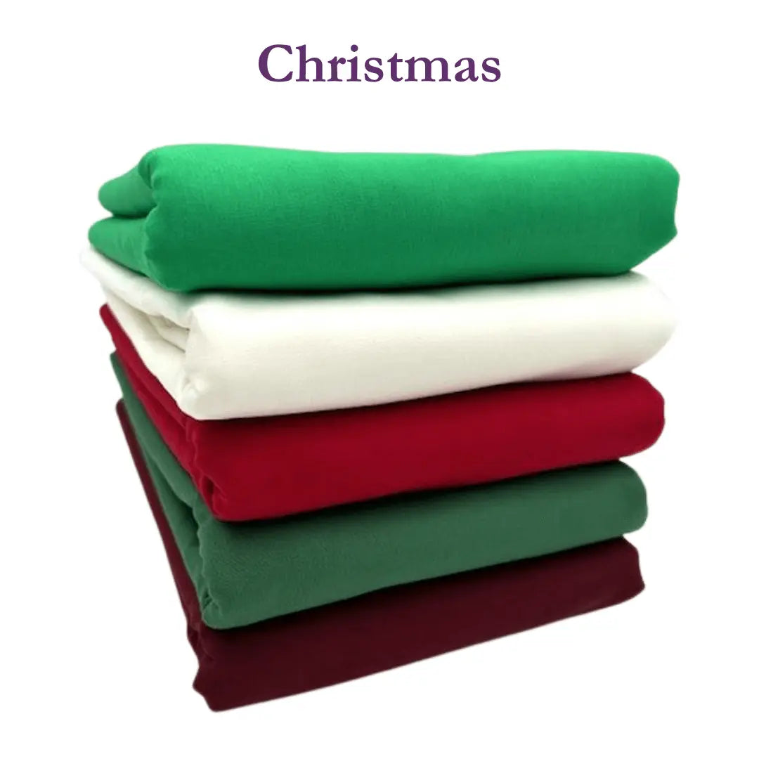 Supreme Solids - One Yard Bundle - 5 pack (Christmas)