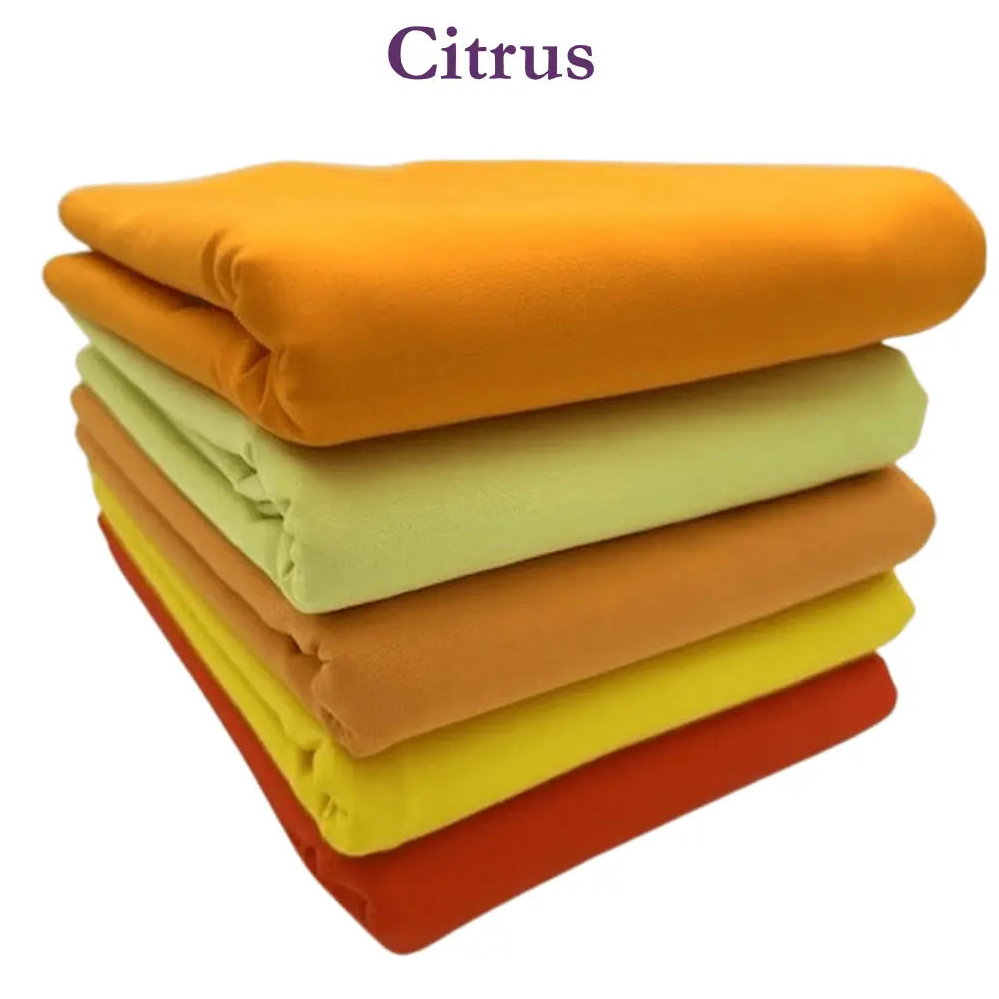 Supreme Solids - One Yard Bundle - 5 pack (Citrus)