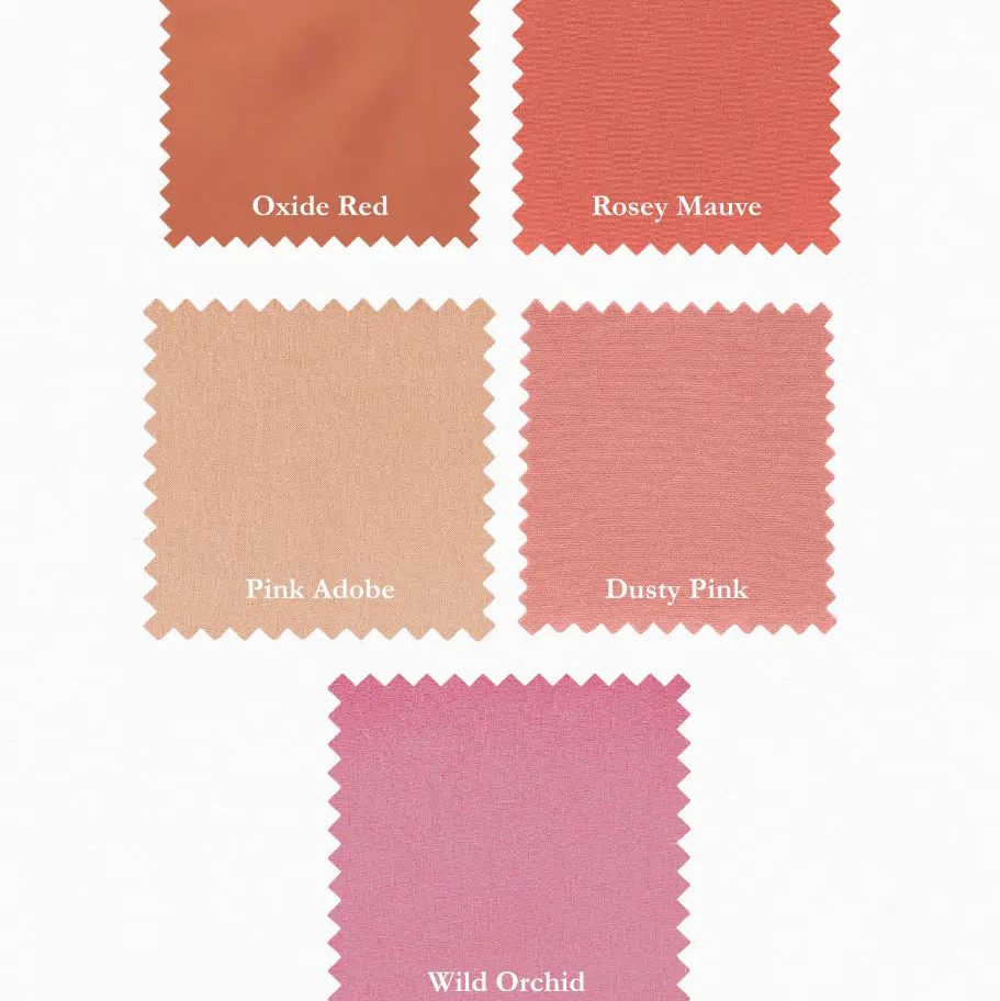 Supreme Solids - One Yard Bundle - 5 pack (Rustic Rose)