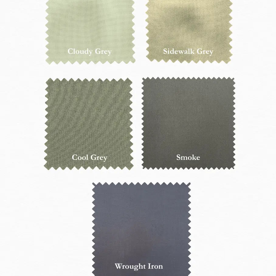 Supreme Solids - One Yard Bundle - 5 pack (Thunderstorm Clouds)