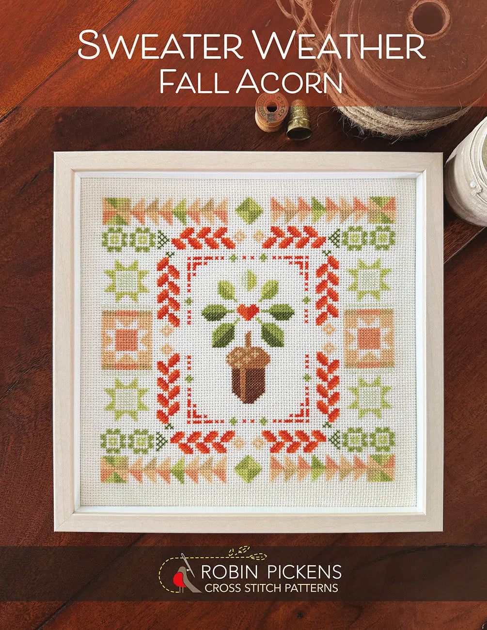 Sweater Weather: Fall Acorn - Linda's Electric Quilters