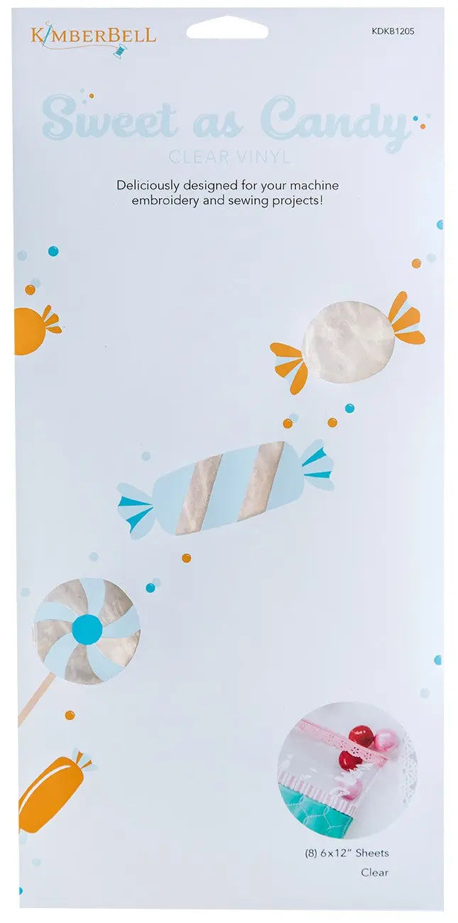 Sweet As Candy Clear Vinyl - Linda's Electric Quilters