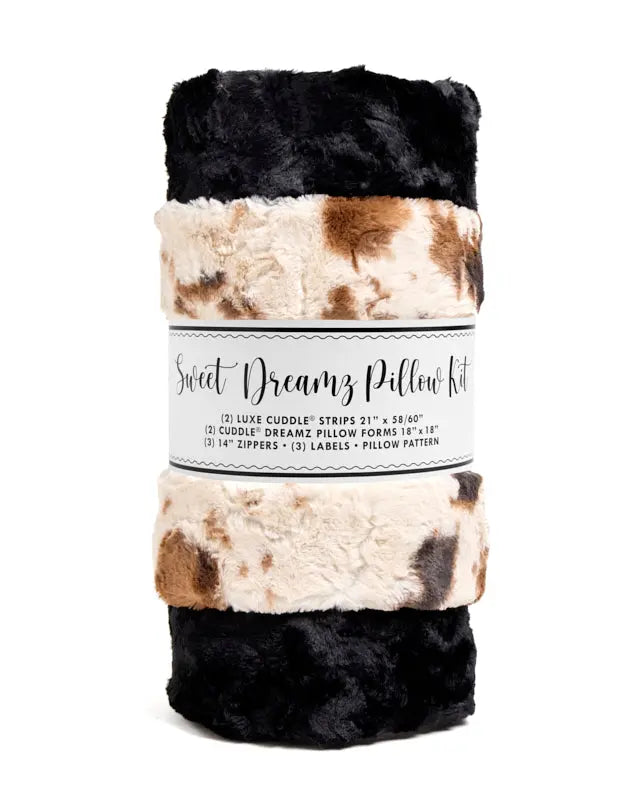 Sweet Dreamz Wild Pony Ivory/Brown Pillow Kit Shannon Fabrics