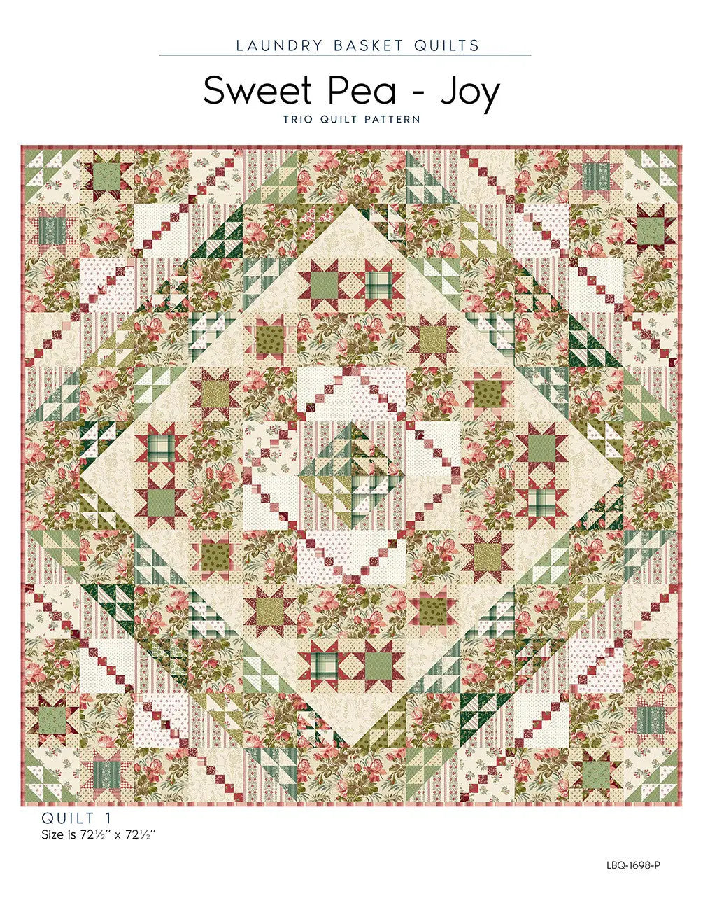 Sweet Pea - Joy - Linda's Electric Quilters