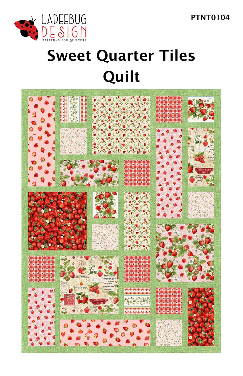 Sweet Quarter Tiles - Linda's Electric Quilters