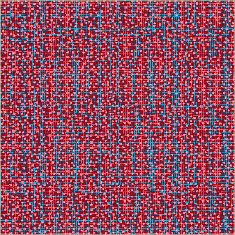 Sweet Talk Julia Crimson Cotton 44”/45” Fabric Per Yard