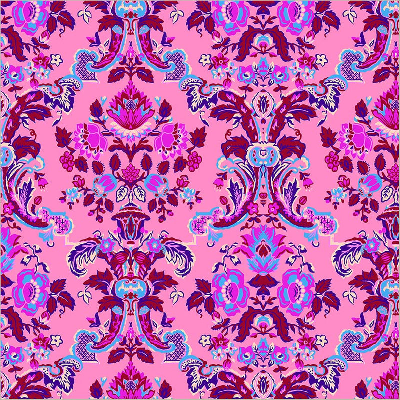 Sweet Talk Kayleigh Pink Cotton 44”/45” Fabric Per Yard