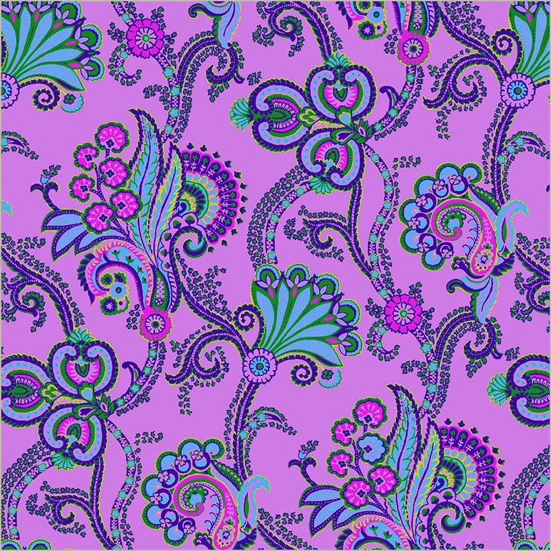 Sweet Talk Natalie Violet Cotton 44”/45” Fabric Per Yard