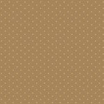 Peppermint and Pine Taupe Dots Christmas quilting fabric by Marcus