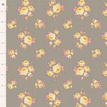 Tilda Sunday Brunch Mille quilting cotton in Grey