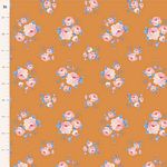 Tilda Sunday Brunch Mille quilting cotton in Ginger