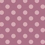 Tilda Chambray Dots yarn-dyed quilting cotton fabric in Mauve