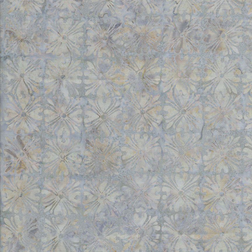 Smoke Floral Wallpaper Tonga Truffle 43"/44" Fabric Per Yard
