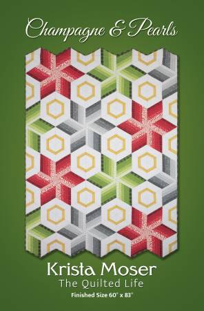 Champagne and Pearls quilt pattern by Krista Moser