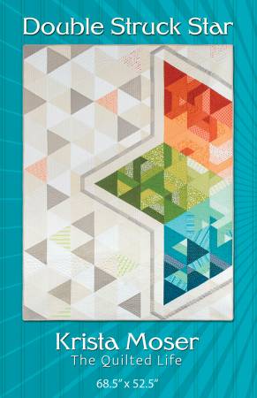 Double Struck Star quilt pattern by Krista Moser
