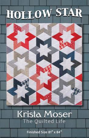 Hollow Star quilt pattern by Krista Moser