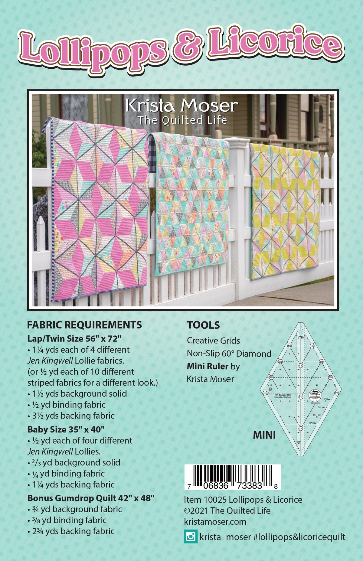 Lollipops & Licorice Pattern by Krista Moser