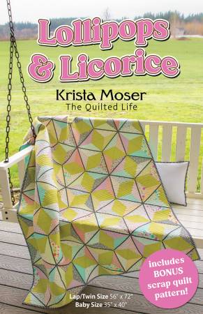 Lollipops and Licorice quilt pattern by Krista Moser