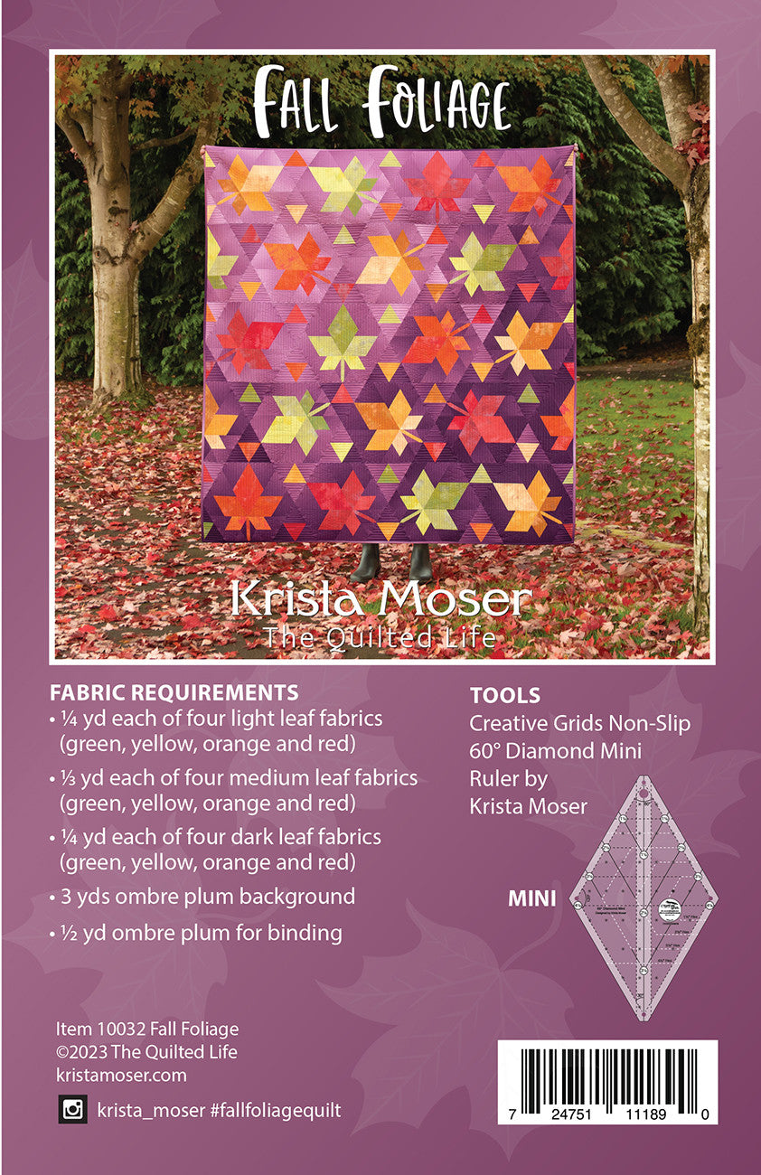 Fall Foliage Pattern by Krista Moser