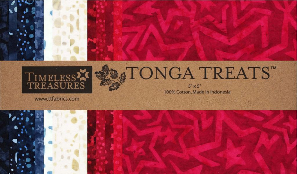 Tonga Patriot's Pride 5" SQUARES