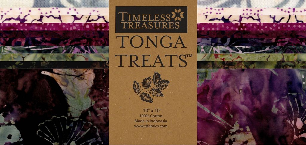 Tonga Treats Chateau 10" x 10" Squares