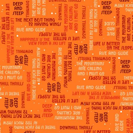 P&B Textiles Timeless Trails 4-Way Text quilting fabric