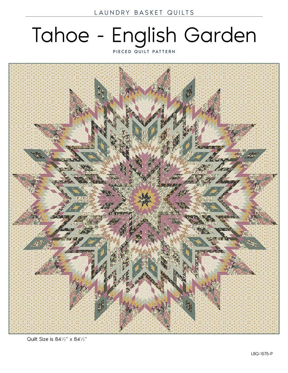 Tahoe - English Garden - Linda's Electric Quilters