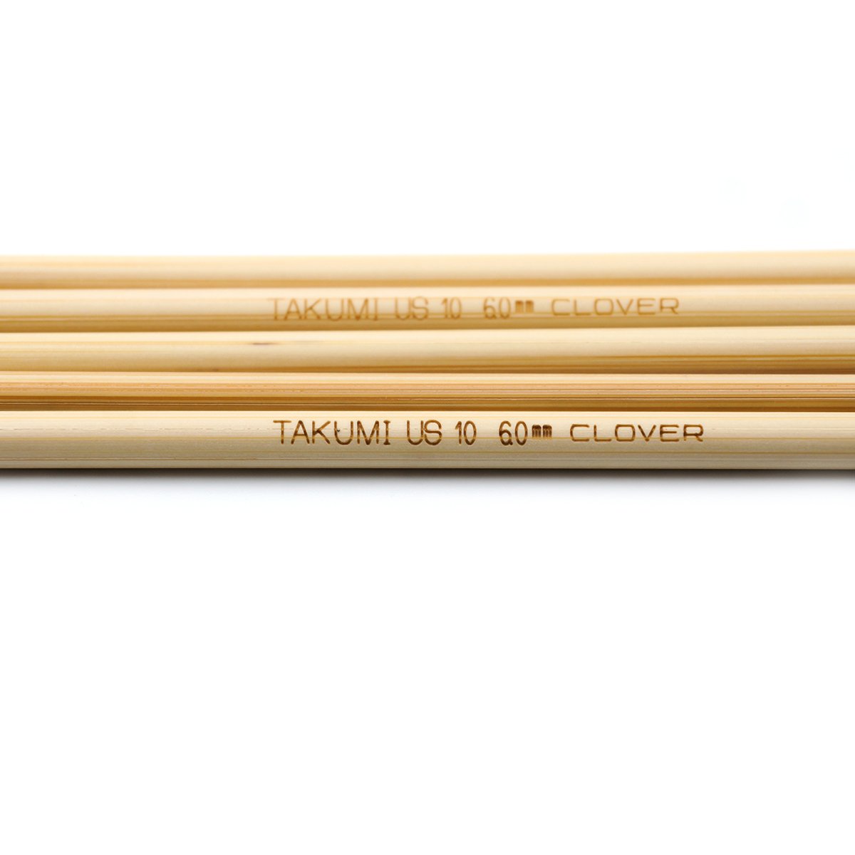 Takumi Bamboo Knitting Needles Double Pointed (7") No. 10